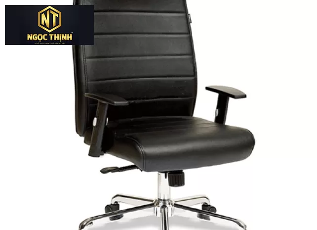 Ghế lãnh đạo cao cấp bọc da thật SG924